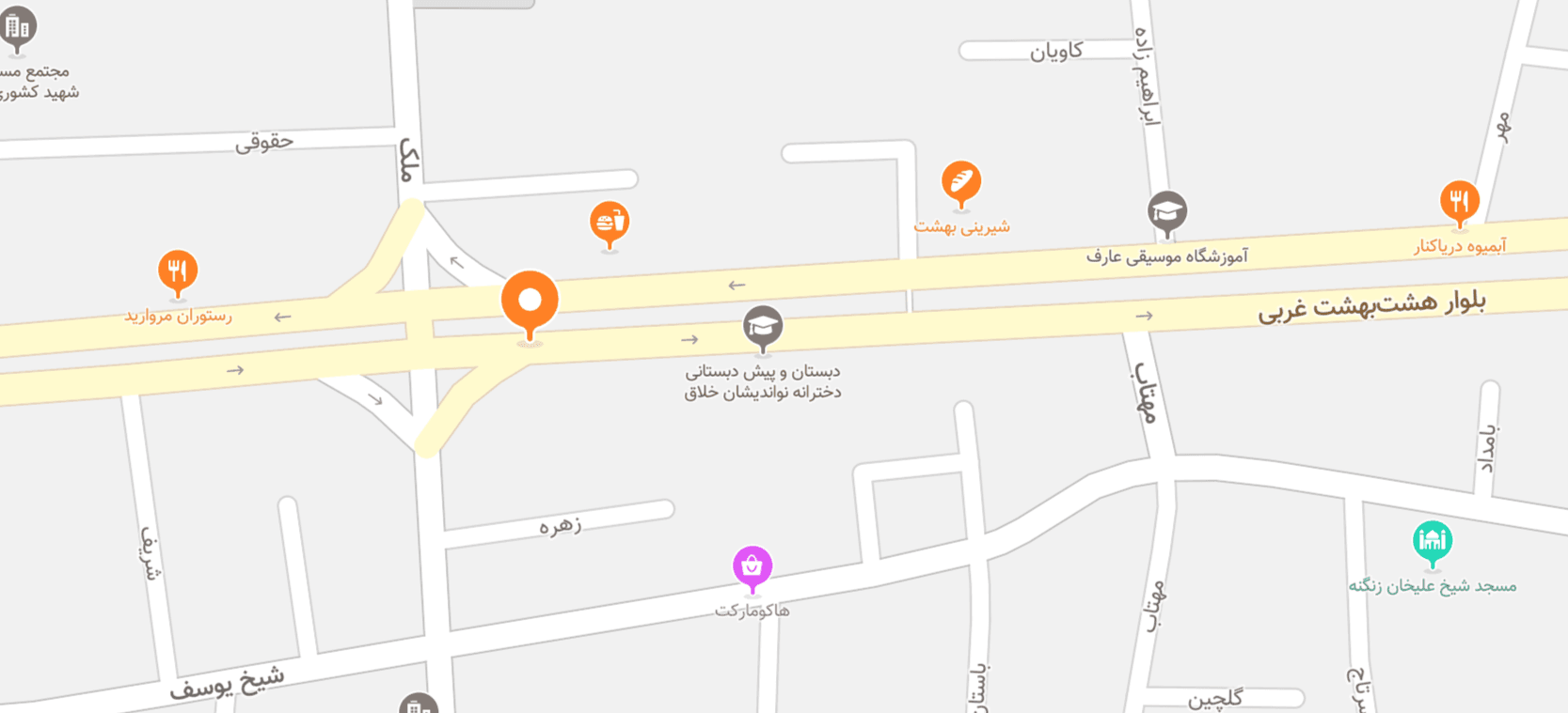 لوکیشن شرکت